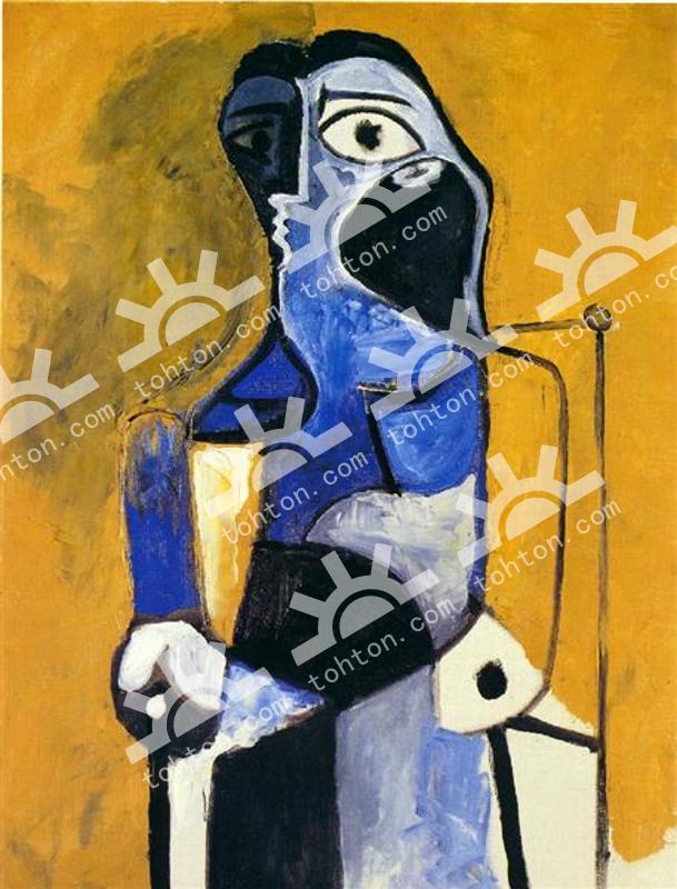 Seated woman
